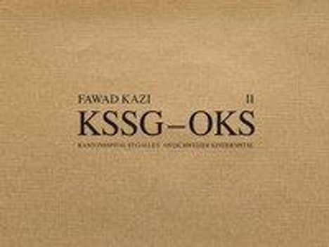 Fawad Kazi KSSG-OKS, Buch