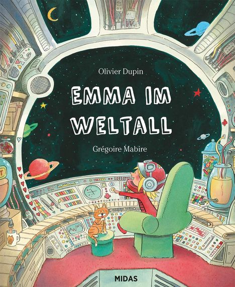 Olivier Dupin: Emma im Weltall, Buch