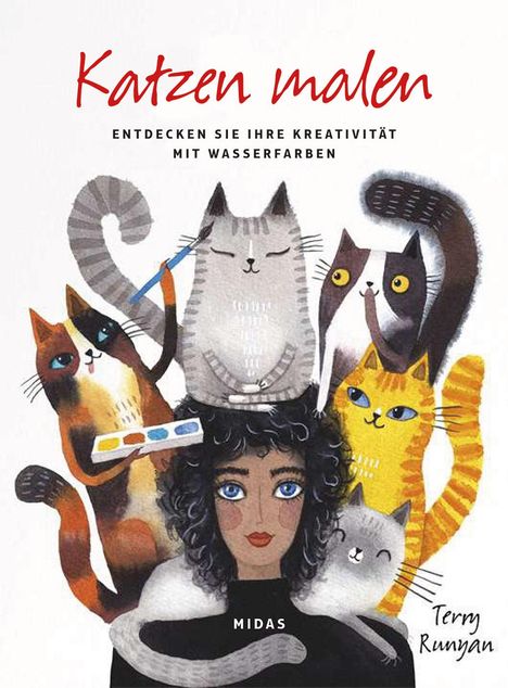 Terry Runyan: Katzen malen, Buch