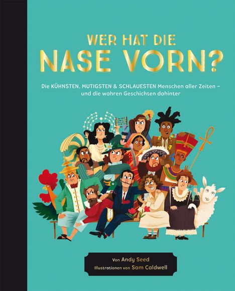 Andy Seed: Wer hat die Nase vorn?, Buch