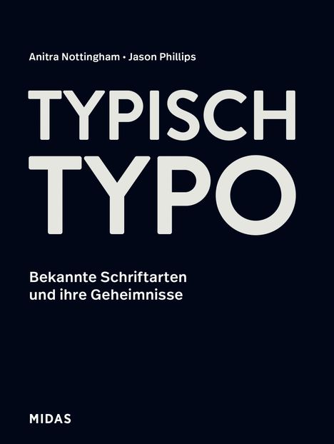 „Back to Font: Behind the Typefaces You Thought You Knew“ in blauer Schrift, handschriftliche Notizen in Gelb.
