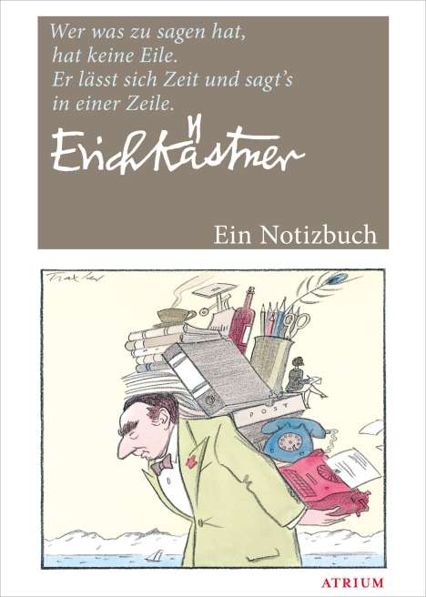 Erich Kästner: Kästner, E: Notizbuch, Diverse