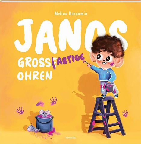 Melina Bergamin: Janos gross(artig)e Ohren, Buch