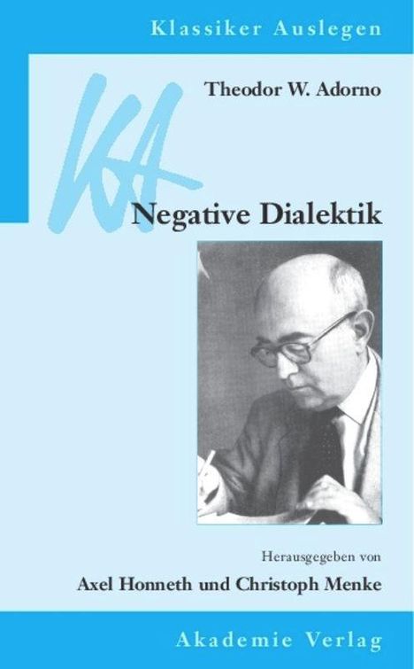 Theodor W. Adorno: Negative Dialektik, Buch