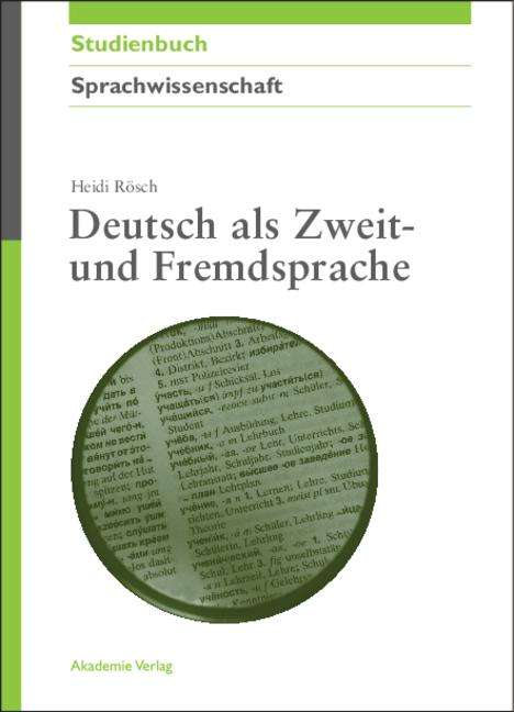 Heidi Rösch: Deutsch als Zweit- und Fremdsprache, Buch