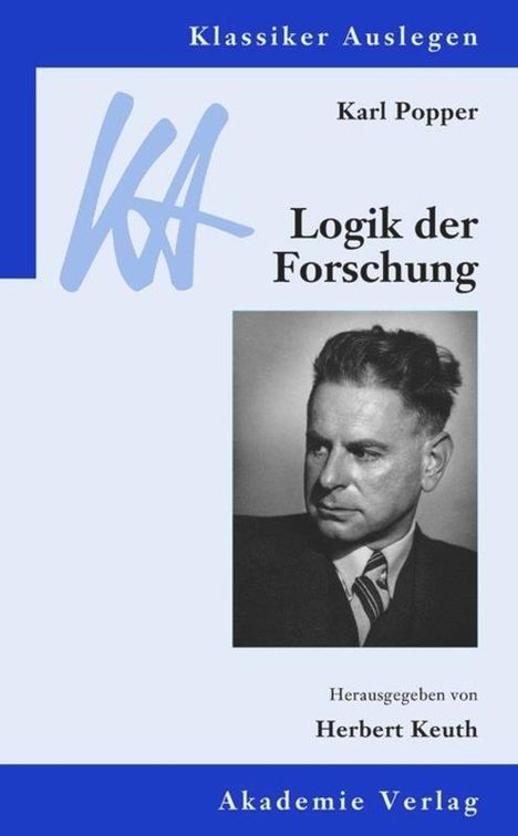 Karl Popper: Logik der Forschung, Buch