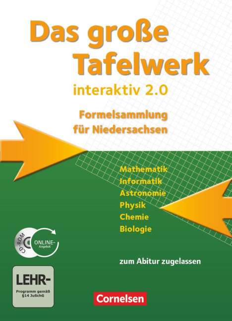 Willi Wörstenfeld: große Tafelwerk interaktiv 2.0 Niedersachsen. Schülerbuch, Buch