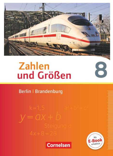 Bernhard Bonus: Zahlen und Größen 8. Schuljahr - Berlin und Brandenburg - Schülerbuch, Buch