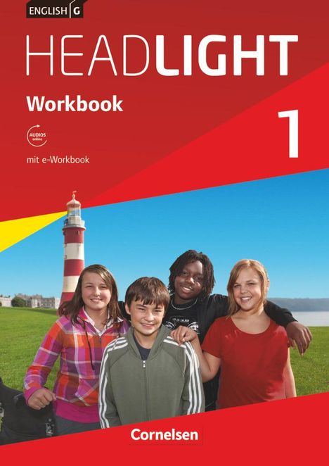 Gwen Berwick: English G Headlight 01: 5. Schuljahr. Workbook mit CD-ROM (e-Workbook) und Audios online, Buch