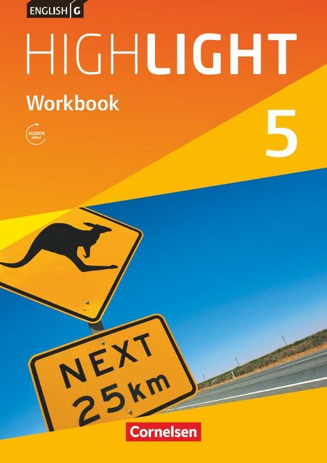 Gwen Berwick: English G Highlight Band 5: 9. Schuljahr - Hauptschule - Workbook mit Audios online, Buch