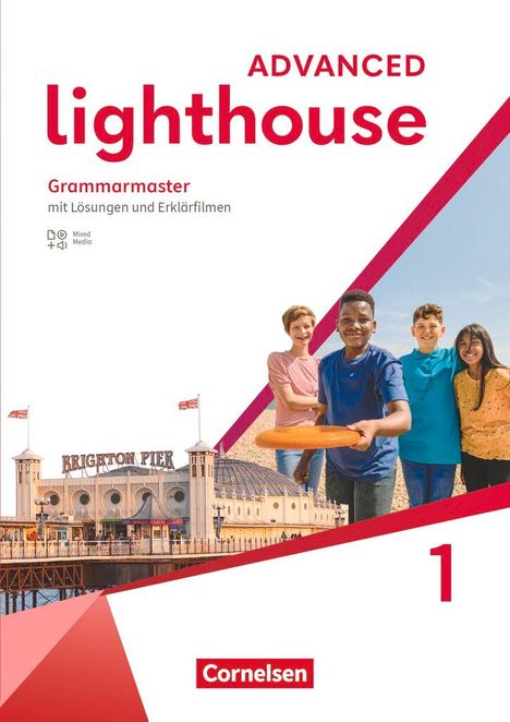 Lighthouse Band 1: 5. Schuljahr - Grammarmaster mit Lösungen und Erklärfilmen, Buch