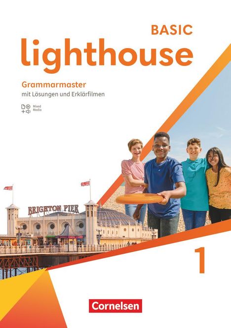 Lighthouse Band 1: 5. Schuljahr - Grammarmaster mit Lösungen, Buch