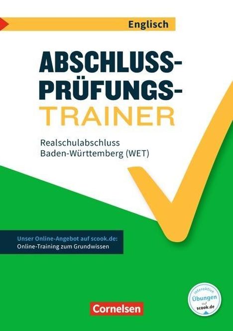 Gwen Berwick: Abschlussprüfungstrainer Englisch 10. Schuljahr - Baden-Württemberg - Realschulabschluss (WET), Buch