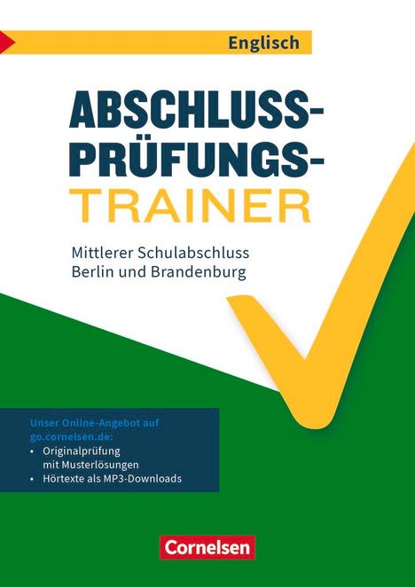 Gwen Berwick: Abschlussprüfungstrainer Englisch 10. Schuljahr - Berlin und Brandenburg - Mittlerer Schulabschluss, Buch