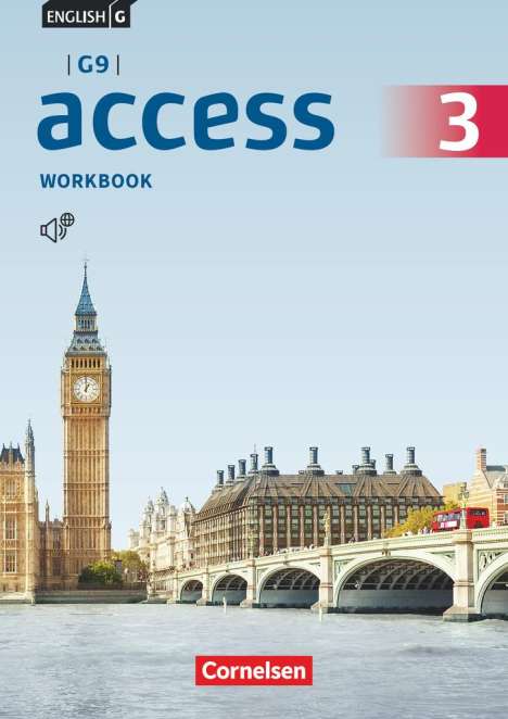Jennifer Seidl: English G Access - G9 - Band 3: 7. Schuljahr - Workbook mit Audios online, 2 Bücher