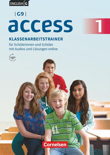 Bärbel Schweitzer: English G Access - G9 - Band 1: 5. Schuljahr - Klassenarbeitstrainer mit Audios und Lösungen online, 2 Bücher