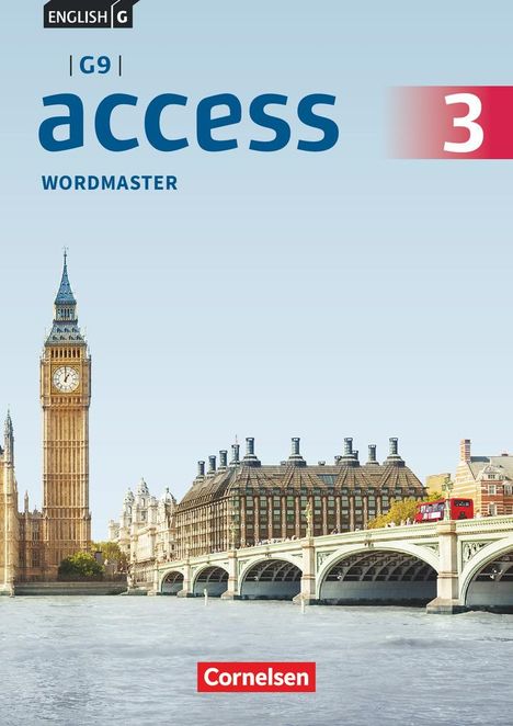 English G Access - G9 - Band 3: 7. Schuljahr - Wordmaster mit Lösungen, Buch