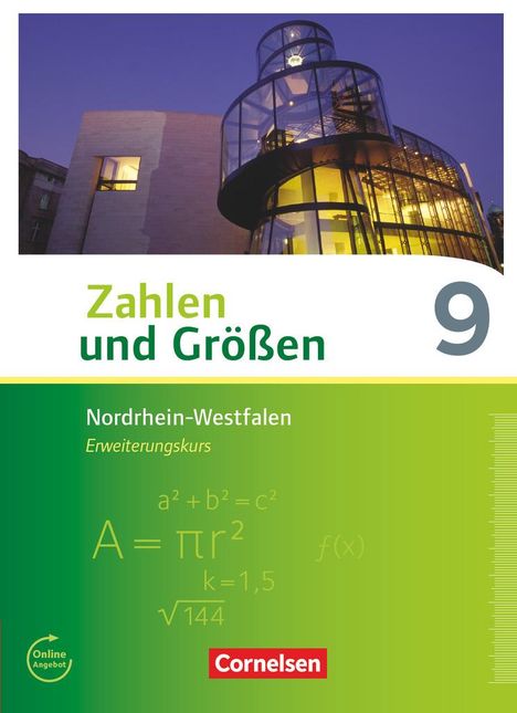 Bernhard Bonus: Zahlen und Größen 9. Schuljahr - Nordrhein-Westfalen Kernlehrpläne - Erweiterungskurs - Schülerbuch, Buch