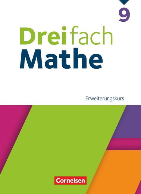 Dreifach Mathe - Ausgabe 2021 - 9. Schuljahr. Schulbuch, Buch