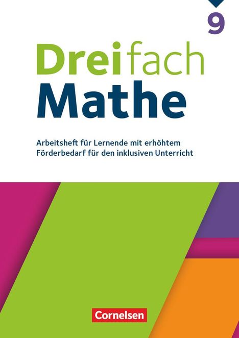 Dreifach Mathe 9. Schuljahr - Zu allen Ausgaben - Arbeitsheft für Lernende mit erhöhtem Förderbedarf, Buch