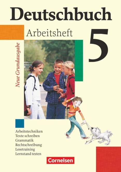 Christoph Berghaus: Deutschbuch Grundausgabe 5. Schuljahr. Arbeitsheft mit Lösungen. Neubearbeitung, Buch