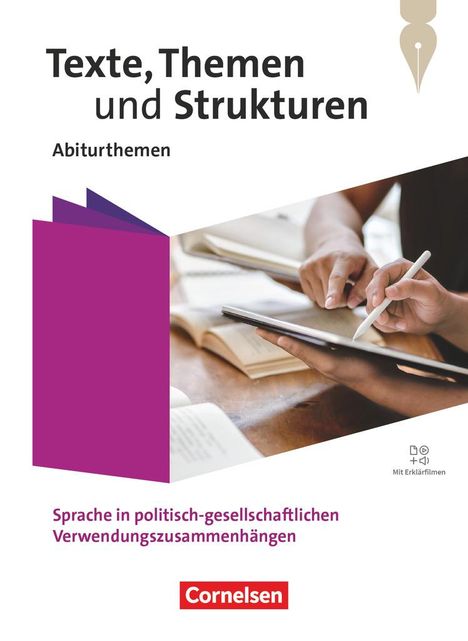 Christoph Fischer: Texte, Themen und Strukturen.Qualifikationsphase - Abiturthemen - Sprache in politisch-gesellschaftlichen Verwendungszusammenhängen - Schulbuch, Buch