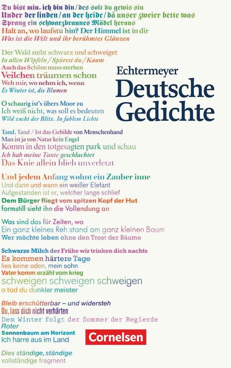 Deutsche Gedichte, Buch