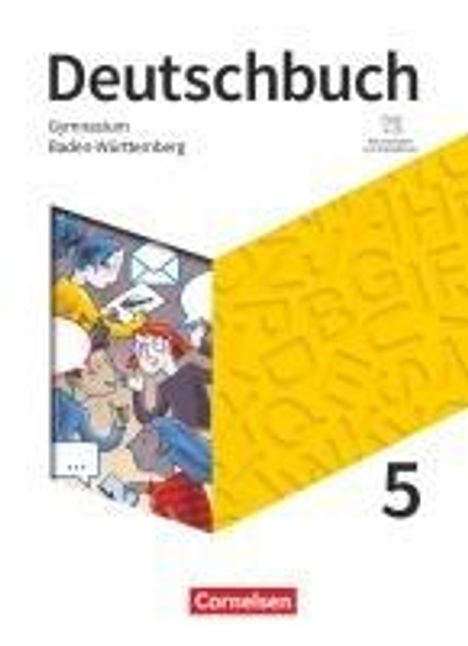 Christine Eichenberg: Deutschbuch Gymnasium 5. Schuljahr - Baden-Württemberg - Ausgabe 2025 - Schulbuch mit Hörtexten und Erklärfilmen, Buch