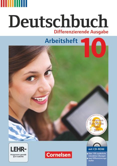 Friedrich Dick: Deutschbuch 10. Schuljahr - Zu allen differenzierenden Ausgaben - Arbeitsheft mit Lösungen und Übungs-CD-ROM, Buch