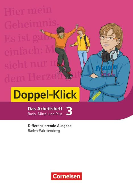 Werner Bentin: Doppel-Klick Band 3: 7. Schuljahr - Differenzierende Ausgabe Baden-Württemberg - Arbeitsheft mit Lösungen, Buch