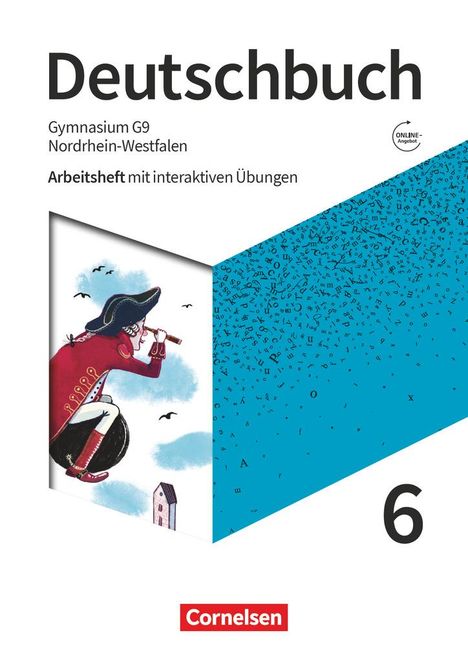 Deutschbuch Gymnasium 6. Schuljahr - Nordrhein-Westfalen - Neue Ausgabe - Arbeitsheft mit interaktiven Übungen auf scook.de, 1 Buch und 1 Diverse