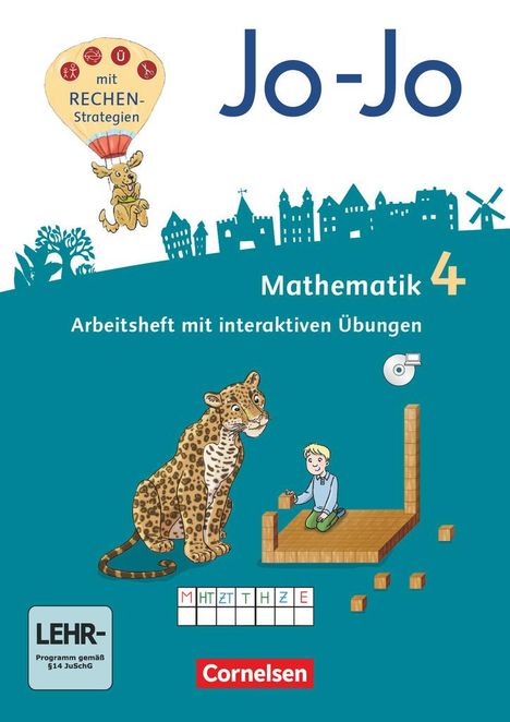 Joachim Becherer: Jo-Jo Mathematik 4. Schuljahr - Allgemeine Ausgabe - Arbeitsheft, Buch