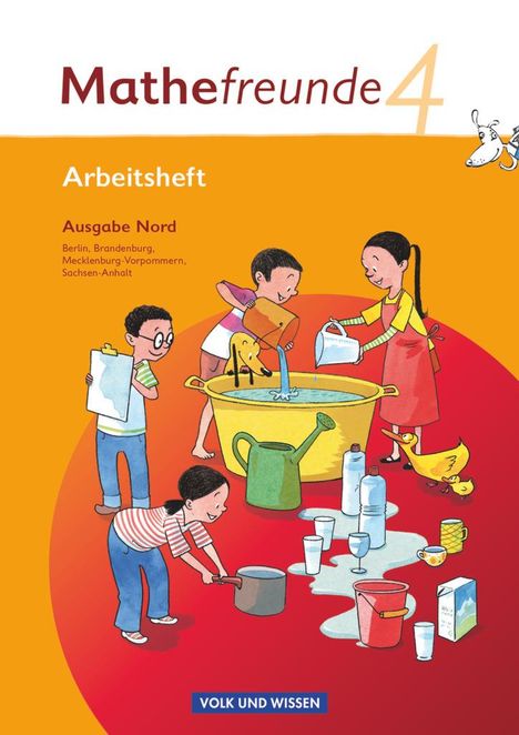 Jana Elsner: Mathefreunde 4. Schuljahr. Arbeitsheft mit Lernstandsseiten. Nord, Buch