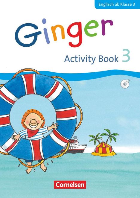 Ines Völtz: Ginger 3. Schuljahr. Activity Book mit Audio-CD und Minibildkarten, Buch