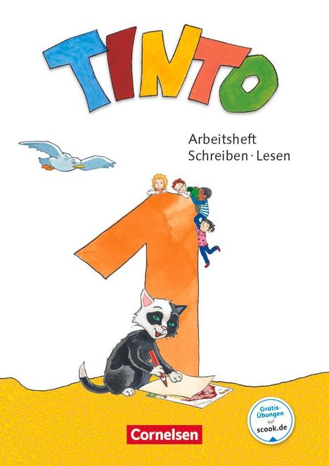 Linda Anders: Tinto 1 1. Schuljahr - Arbeitsheft Schreiben/Lesen, Buch