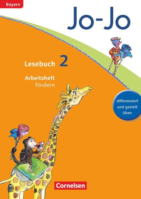 Brigitte Umkehr: Jo-Jo Lesebuch 2. Jahrgangsstufe - Grundschule Bayern - Arbeitsheft Fördern, Buch