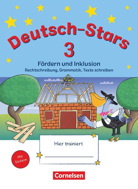 Ruth Dolenc-Petz: Deutsch-Stars 3. Schuljahr. Fördern und Inklusion - Übungsheft. Mit Lösungen, Buch