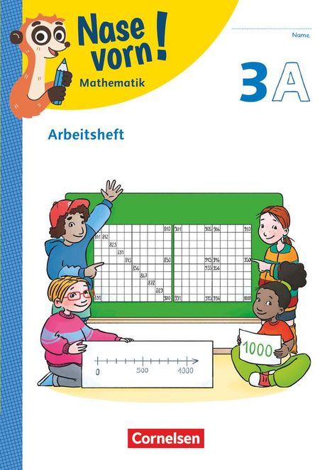 Nase vorn! - Mathematik 3. Schuljahr - Arbeitsheft Teil A und B, Buch