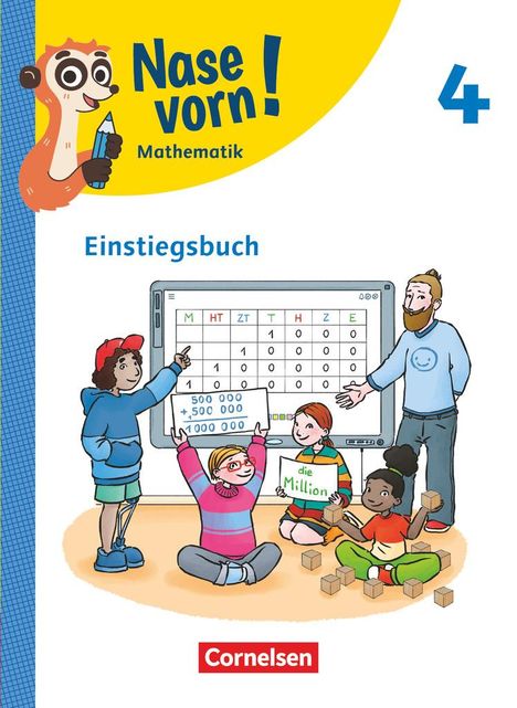 Nase vorn! 4. Schuljahr - Lehrwerk für Mathematik - Ausgabe 2023 - Einstiegsbuch, Buch