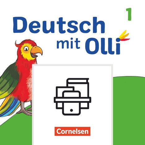 Silke Bergmann: Deutsch mit Olli Erstlesen. 1. Schuljahr - Arbeitsheft Start und Leicht / Basis in Grundschrift, Buch