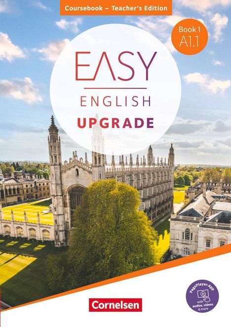 Annie Cornford: Easy English Upgrade. Book 1 - A1.1. - Coursebook - Teacher's Edition, Buch