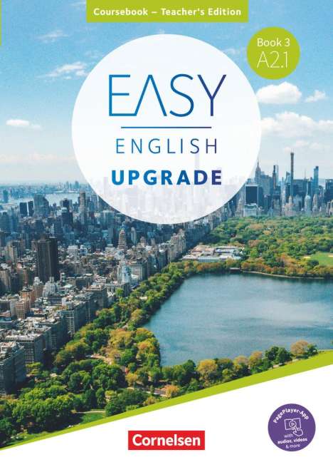 Annie Cornford: Easy English Upgrade - Englisch für Erwachsene - Book 3: A2.1. Coursebook - Teacher's Edition - Inkl. PagePlayer-App, Buch