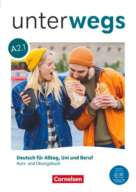 Unterwegs A2 - Teilband 1 - Allgemeine Ausgabe - Kurs- und Übungsbuch - Inkl. E-Book und PagePlayer-App, Buch