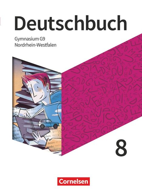 Sebastian Lippert: Deutschbuch Gymnasium 8. Schuljahr - Nordrhein-Westfalen - Schülerbuch, Buch