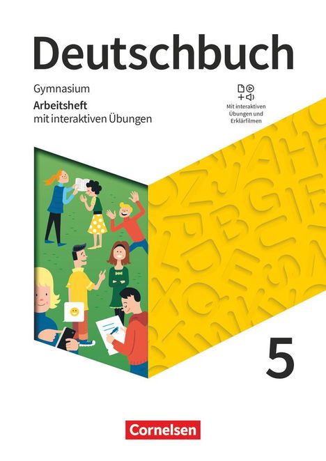 Deutschbuch Gymnasium 5. Schuljahr - Zu den Ausgaben Allgemeine Ausgabe, NDS, NRW - Arbeitsheft mit interaktiven Übungen auf scook.de, Buch