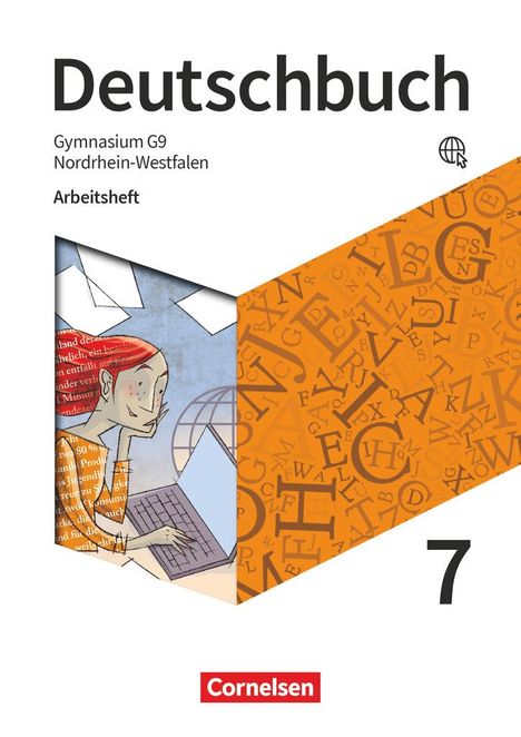 Angela Mielke: Deutschbuch Gymnasium 7. Schuljahr - Nordrhein-Westfalen - Arbeitsheft mit Lösungen, Buch