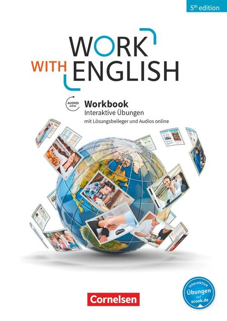 Justin Ehresman: Work with English A2-B1+ - Allgemeine Ausgabe - 5th Edition - Workbook mit interaktiven Übungen auf scook.de, Buch