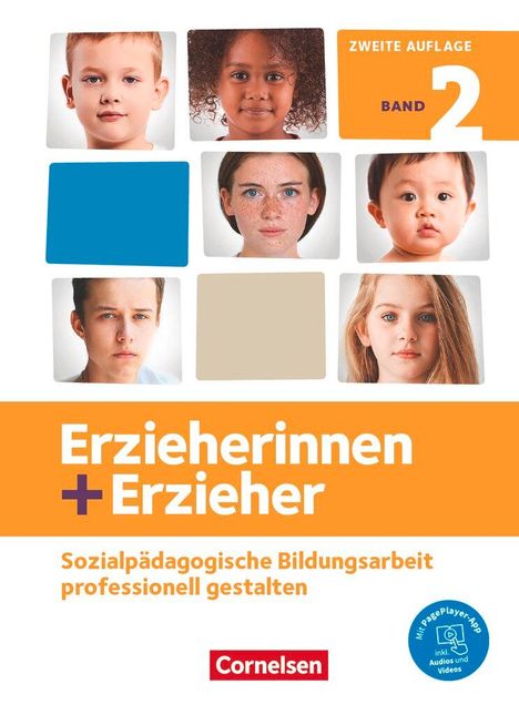 Frauke Dasenbrock: Erzieherinnen + Erzieher. Band 2 - Professionelles Handeln im sozialpädagogischen Berufsfeld, Buch