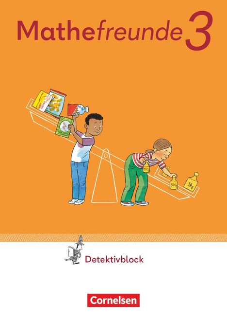 Mathefreunde 3. Schuljahr. Detektivblock mit Aufgaben zum Fordern, Buch