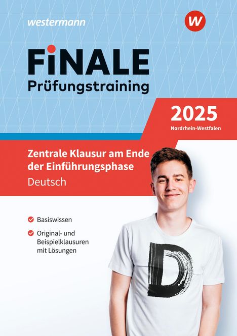 FiNALE Prüfungstraining - Zentrale Klausuren E-Phase Nordrhein-Westfalen. Deutsch 2025, Buch